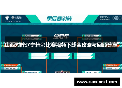 山西对阵辽宁精彩比赛视频下载全攻略与回顾分享
